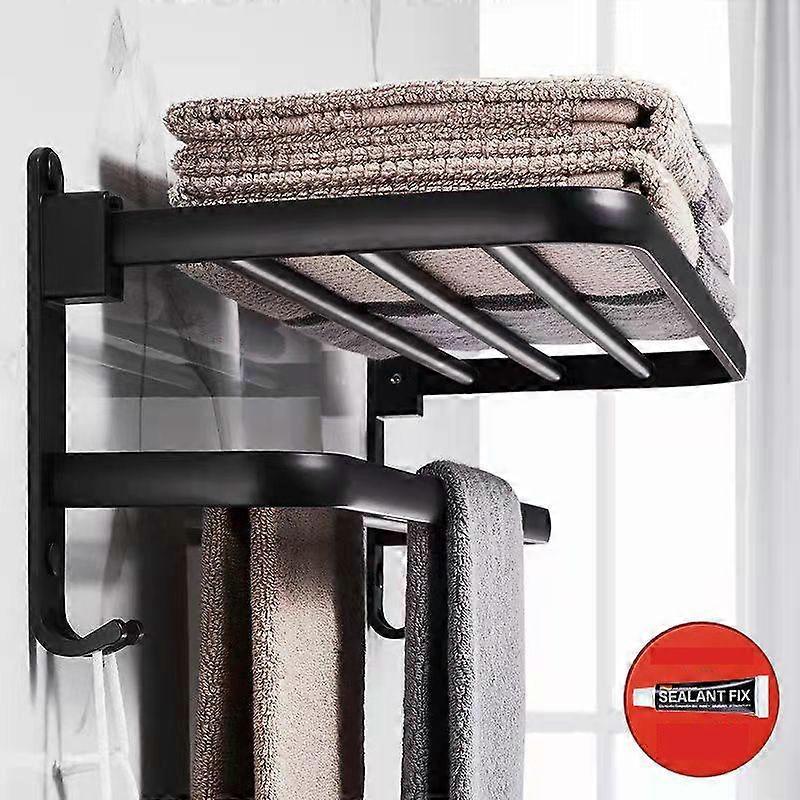 Bathroom Towel Rack Porte Serviettes Toilet Rack Toilet Storage Rack Wall Hanging Clothes Hook Towel Rack Accroche