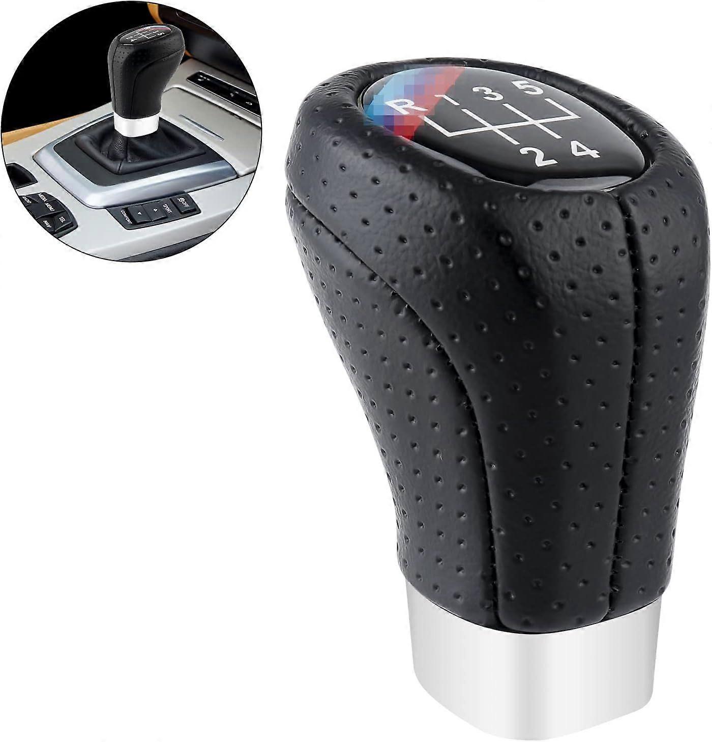 5 Speed Gear Shift Knob for BMW E34 E36 E38 E39 E46 E53 E60 E61 E63 E64 E83 E90 E91 E92 E93 3 Series 5 Series X1 X3 X5 Handball Gear Lever Handball Ge