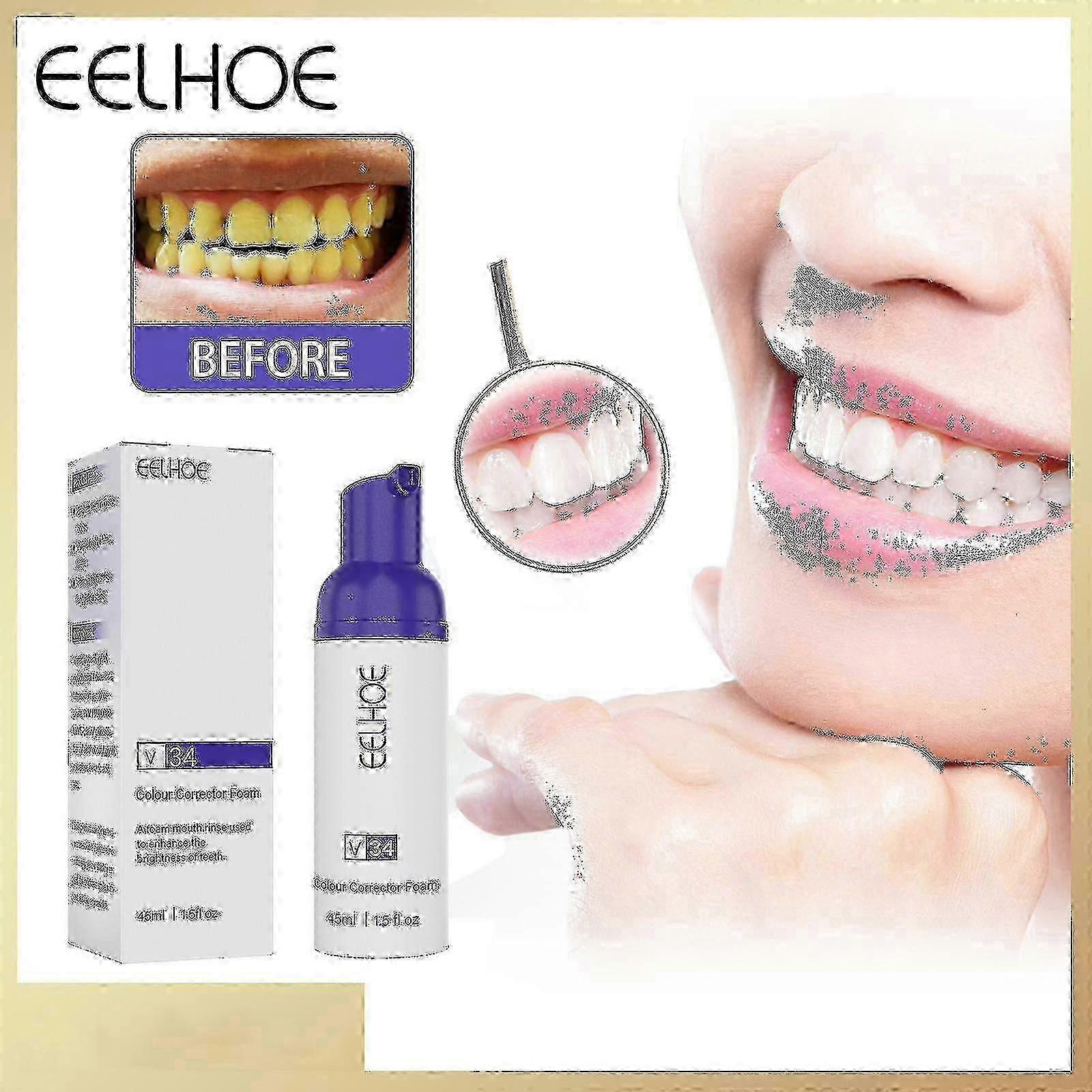 V34 Foaming Whitening Toothpaste -