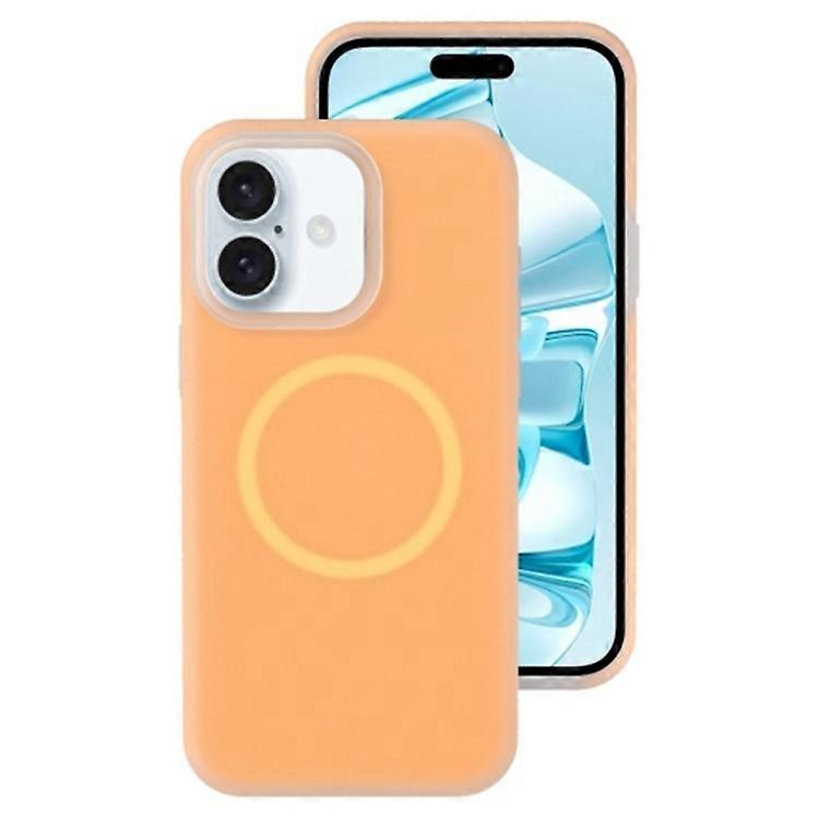Compatible For iPhone 16 Magnetic Case Liquid Silicone Shockproof Phone Cover