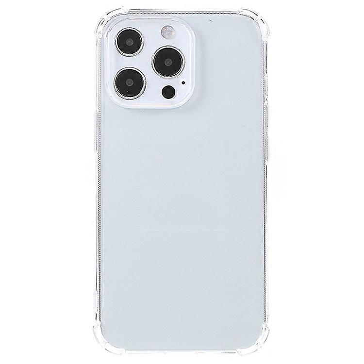 Compatible For iPhone 16 Pro Case TPU Four Corners Protective Cover Transparent