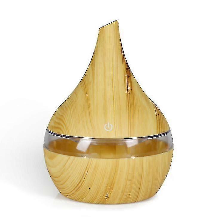 Humidifiers 7 color changing home usb rechargeable 300ml air humidifier yellow