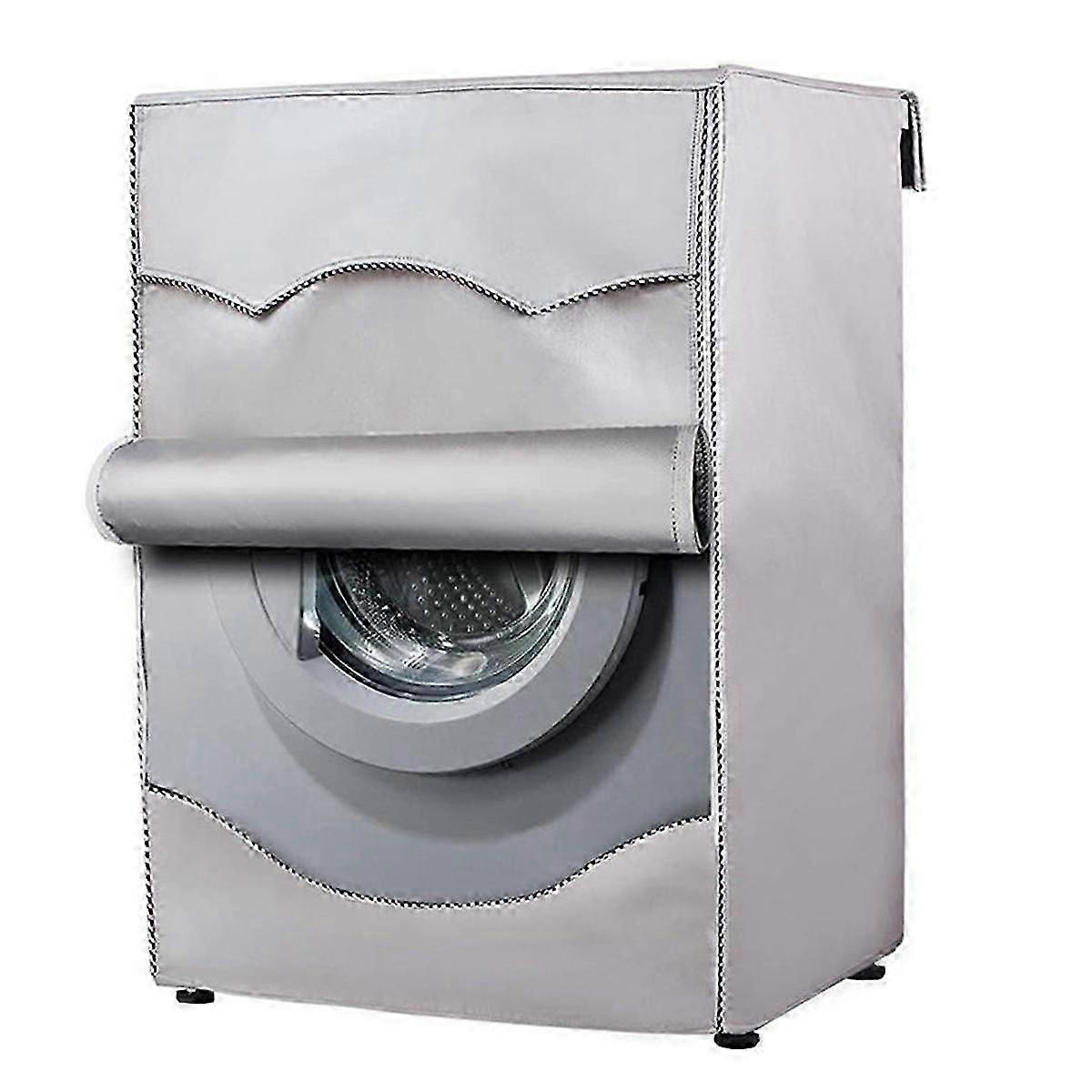 Front Load Laundry Dryer Covers Dustproof Home Storage Cover Waterproof Case Sunscreen,L