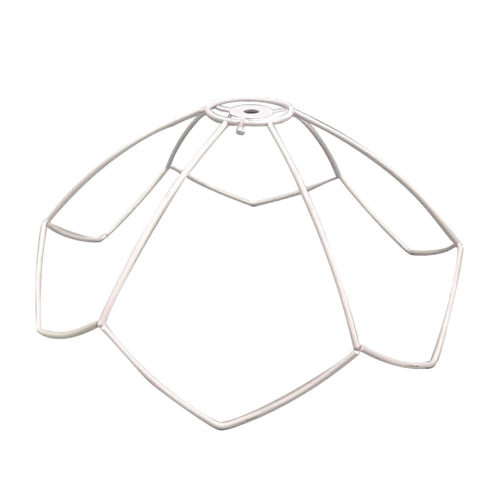 Lamp Shade Frame Ring Retro Light Cage for Pendant Lights Bedside Wall Lamp