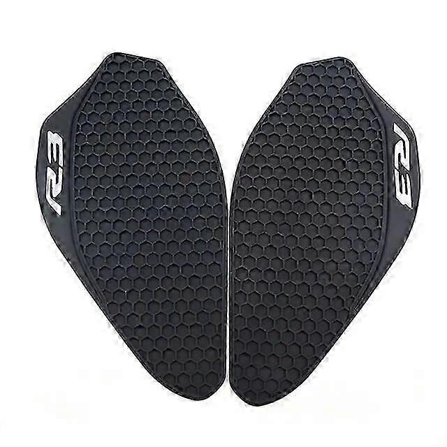 Til Yzf-r3 Yzf R3 Yzfr3 2019-2023 Motorcykel Side Brændstoftank Pad Protector Klistermærke Mærkat Knægreb Tank Trækpuderkøretøj indpakninger R3greySidesticker
