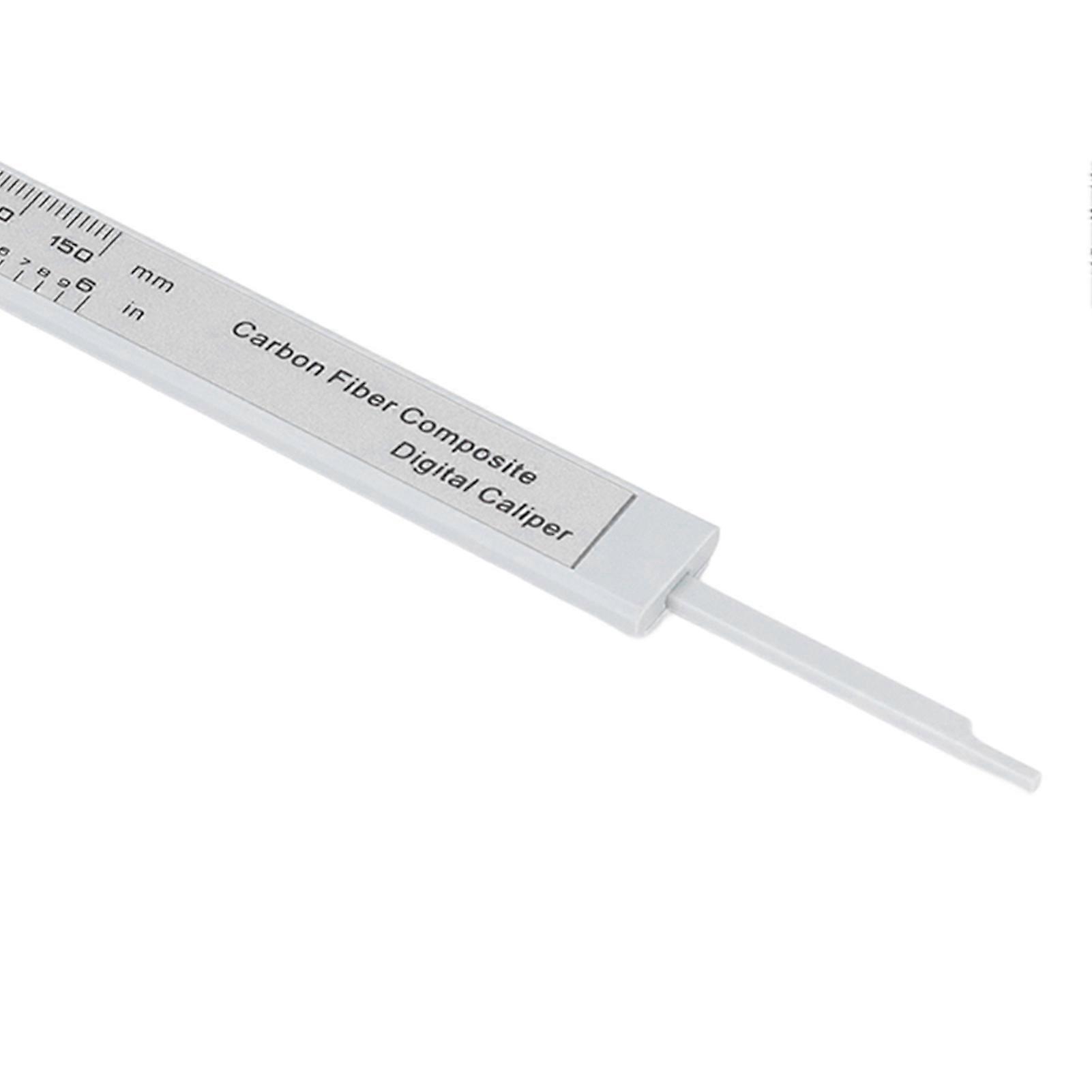 0-150mm Solar Plastic Electronic Digital Caliper For Engineering Solar Powered Measuring Tool Plastic Body