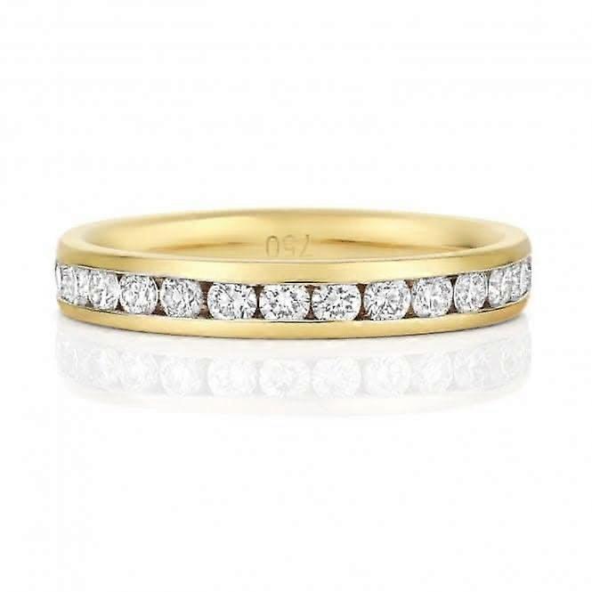 Wedding Band 18ct Gold Diamond Eternity Ring WQ237/I