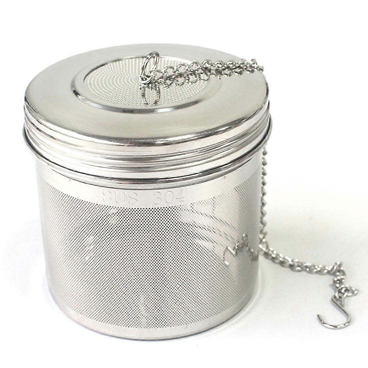 2pcs Stainless Steel Tea Ball Strainer - Micro Perforated Mesh