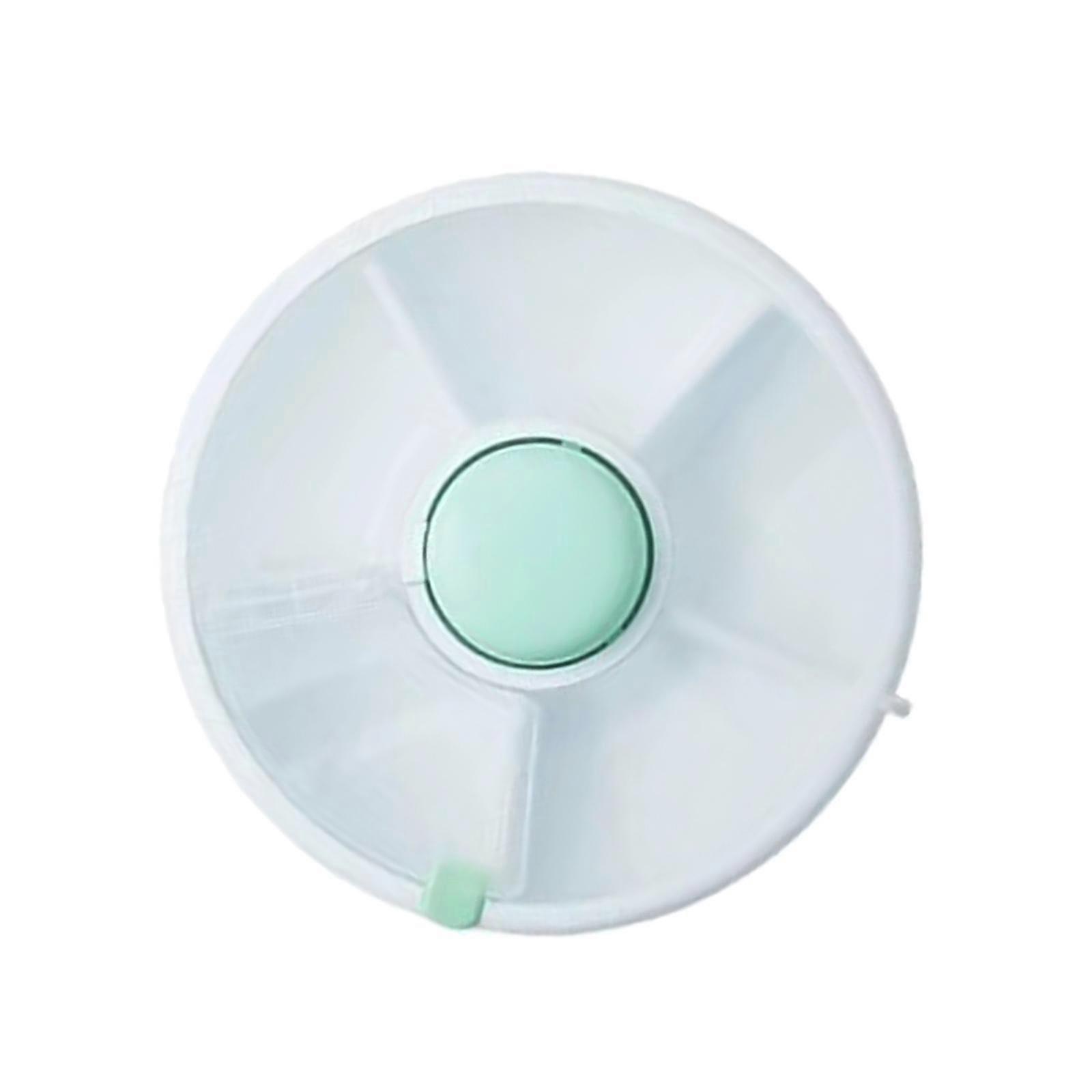 分割サービングトレイ、漏れ防止キャンディーとナッツ皿、回転スナックプレート