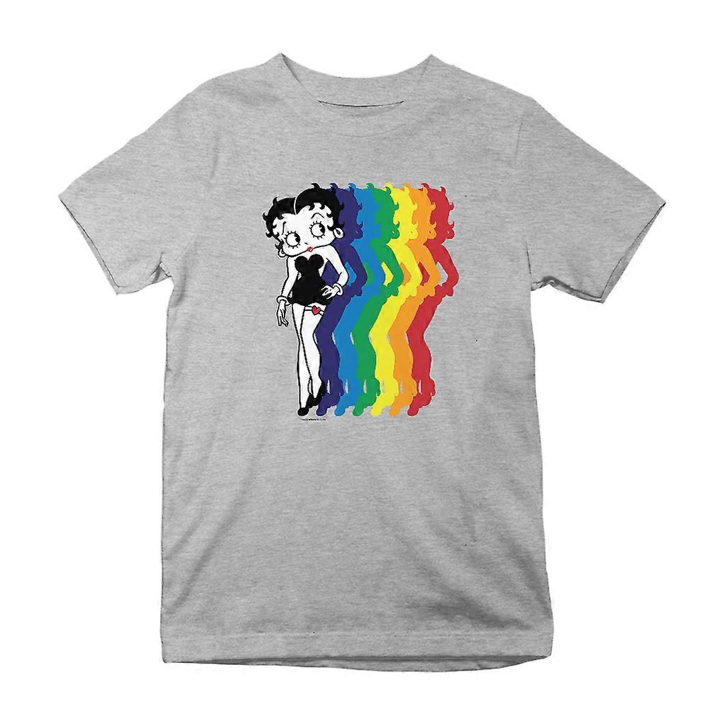 Betty Boop Pride Rainbow Blend Kid's T-Shirt