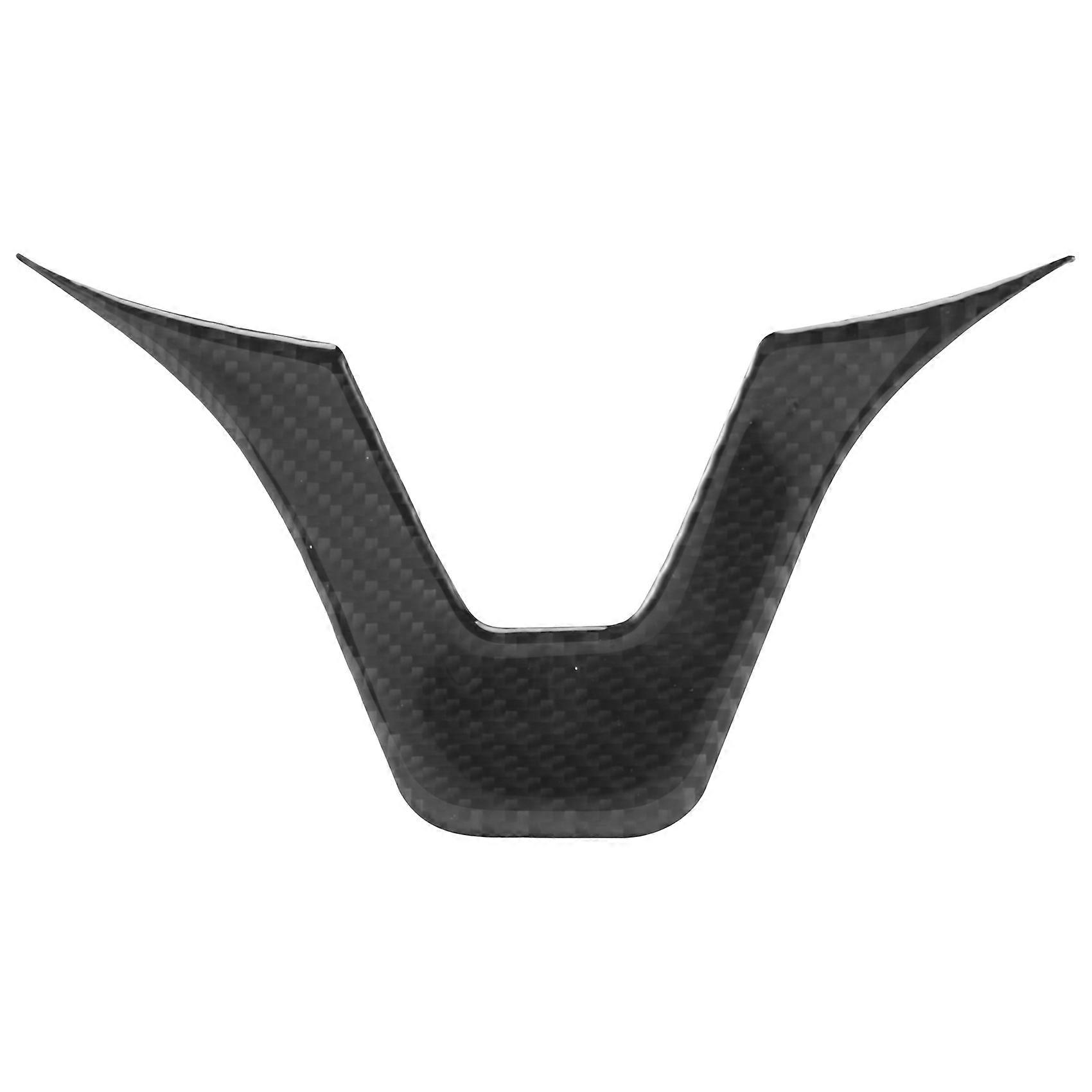 Carbon Fiber Steering Wheel Emblem Sticker,Fit for C-Class
