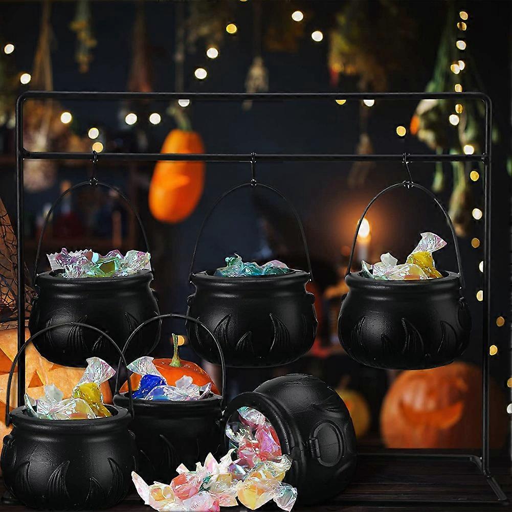 Halloween Cauldron Decor,9pcs Cauldron Pot