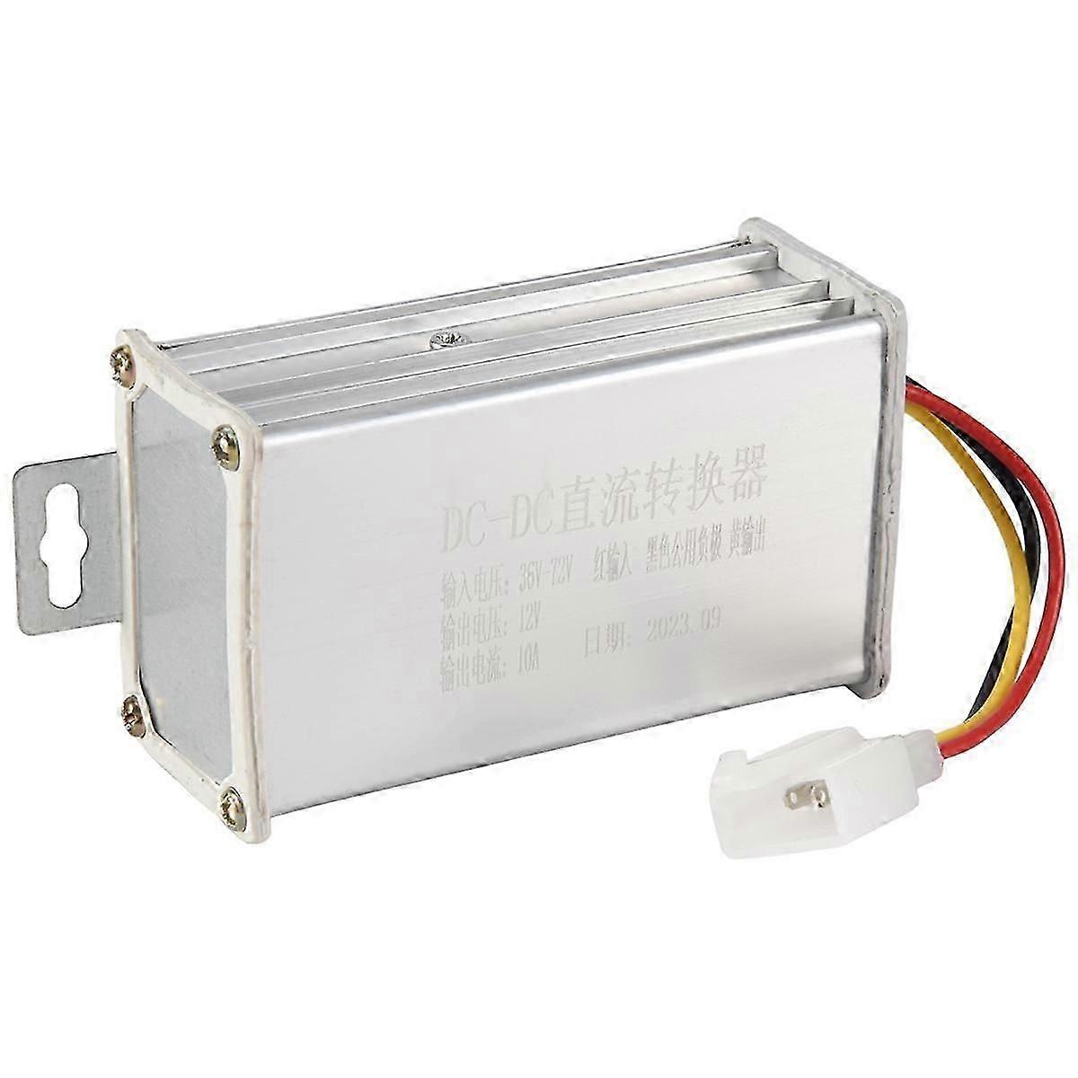 Electronic Transcompatible withmer DC 36V 48V 60V 72V to 12V 10A Electric Bicycle Converter Adapter Down Transf