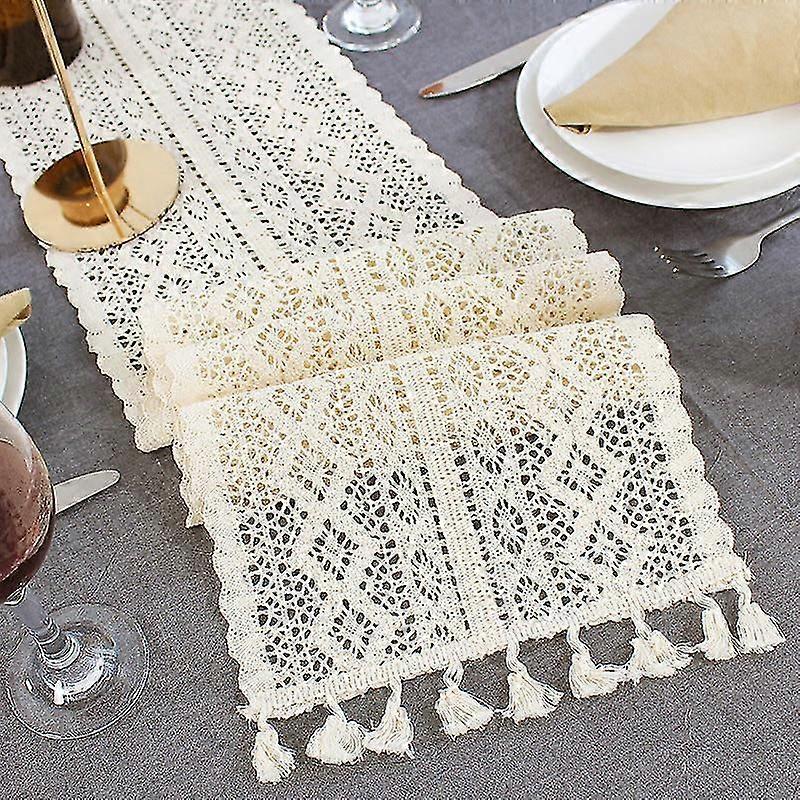 Lace Dining Table Table Runner Weave Vintage Table Runner Tea Table Flag Fabrics Tablecloth Bed Runner
