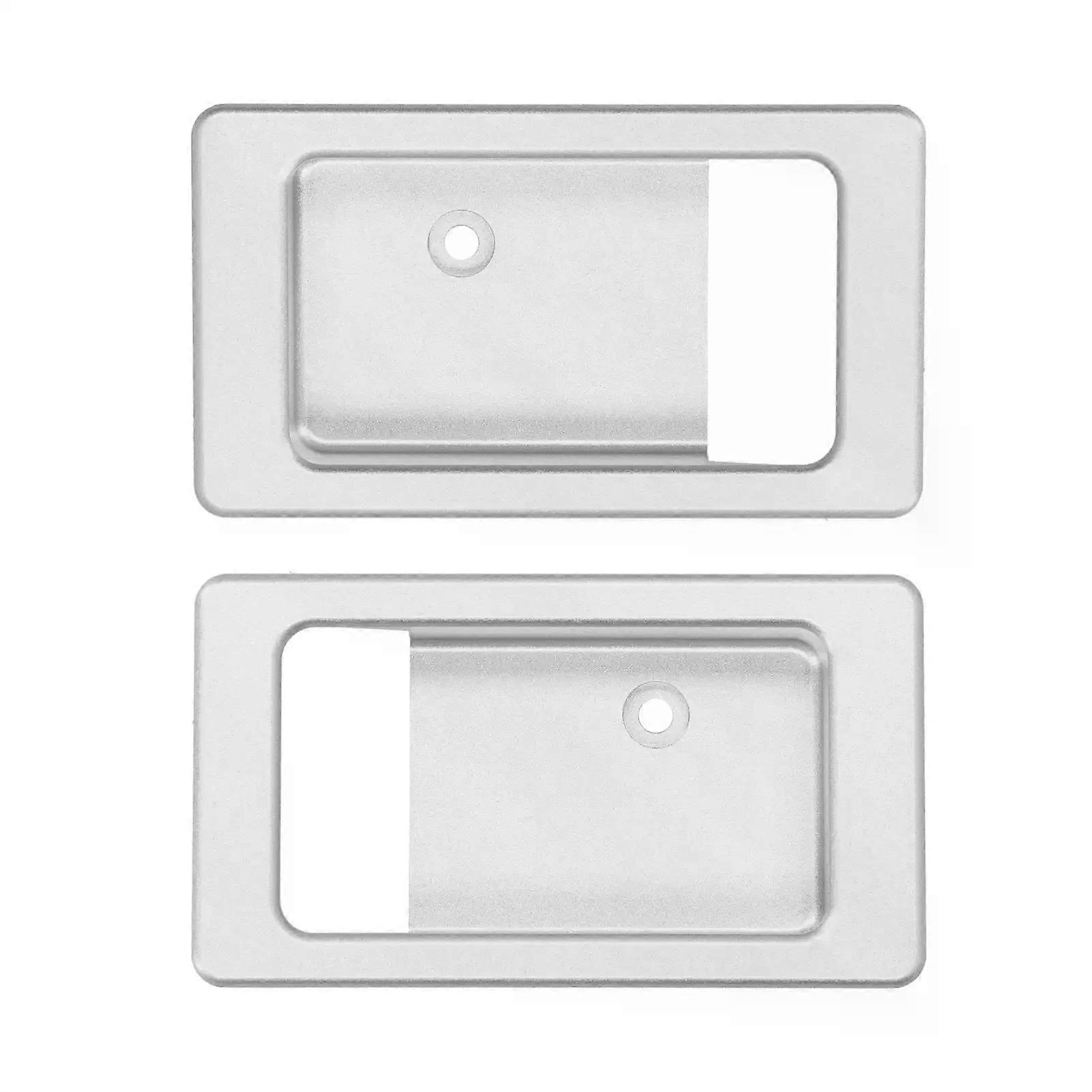 2Pcs Aluminium Alloy Inner Door Handle Bowl Pull for Defender 2004- Replacement