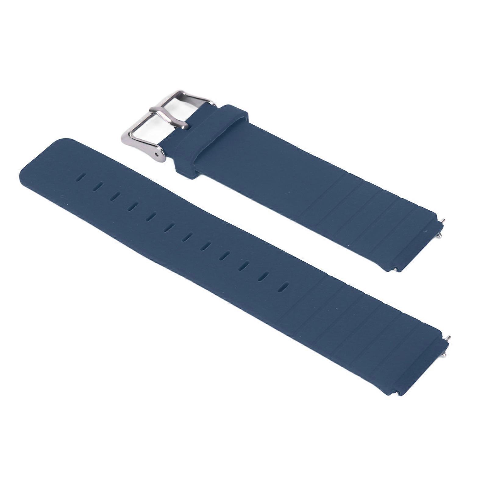 Adjustable Soft Silicone Quick Release Wristband Strap for T1 Blue