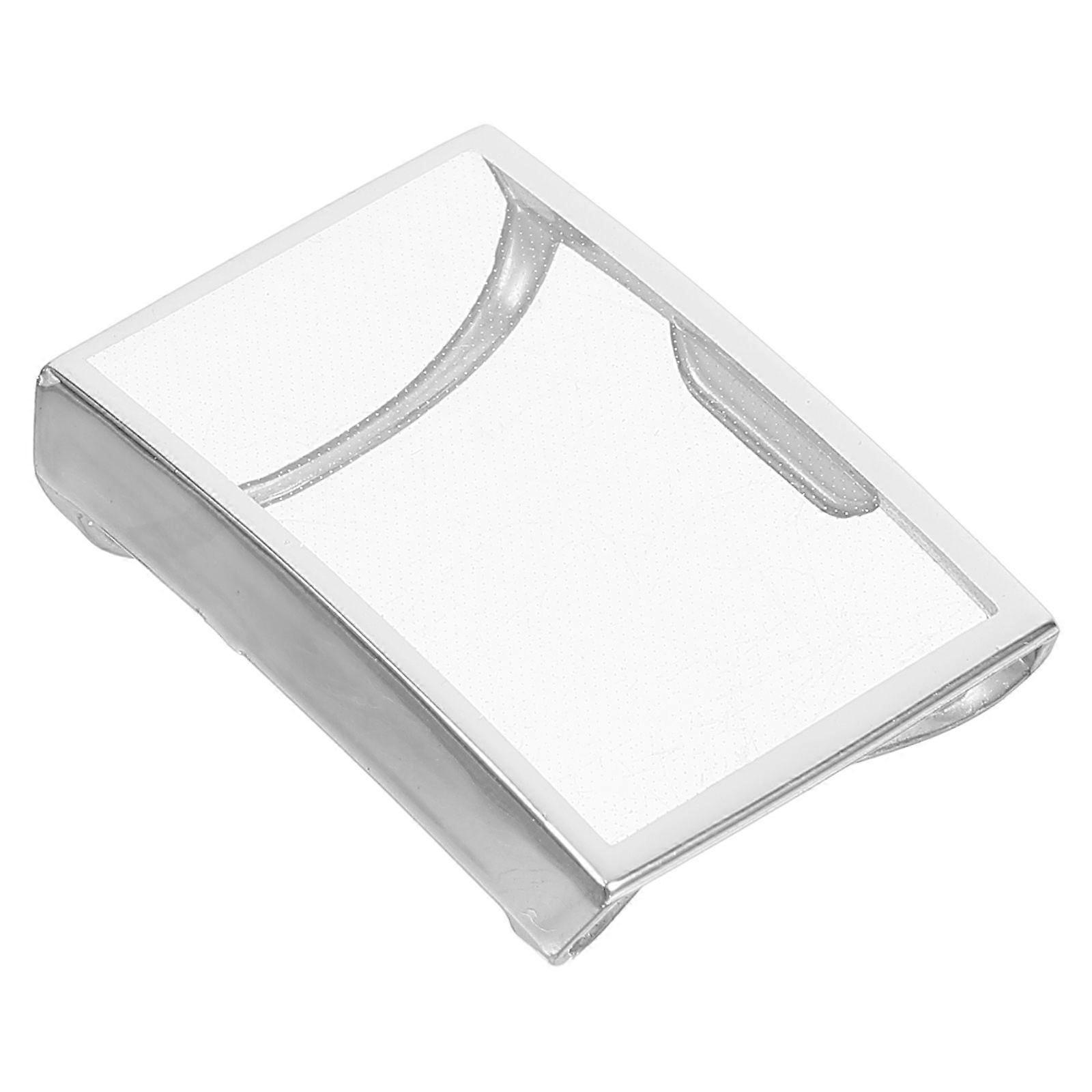 Protective Case Full Screen Plating Case Delicate Watch Case Compatible for Fitbit Charge 3/4 (Silver)