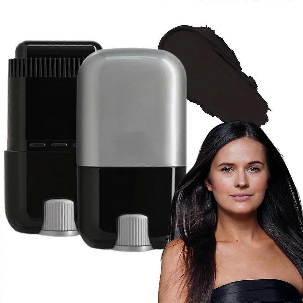 Portable Hair Color Stick with Built-In Comb - Quick and Easy Coverage