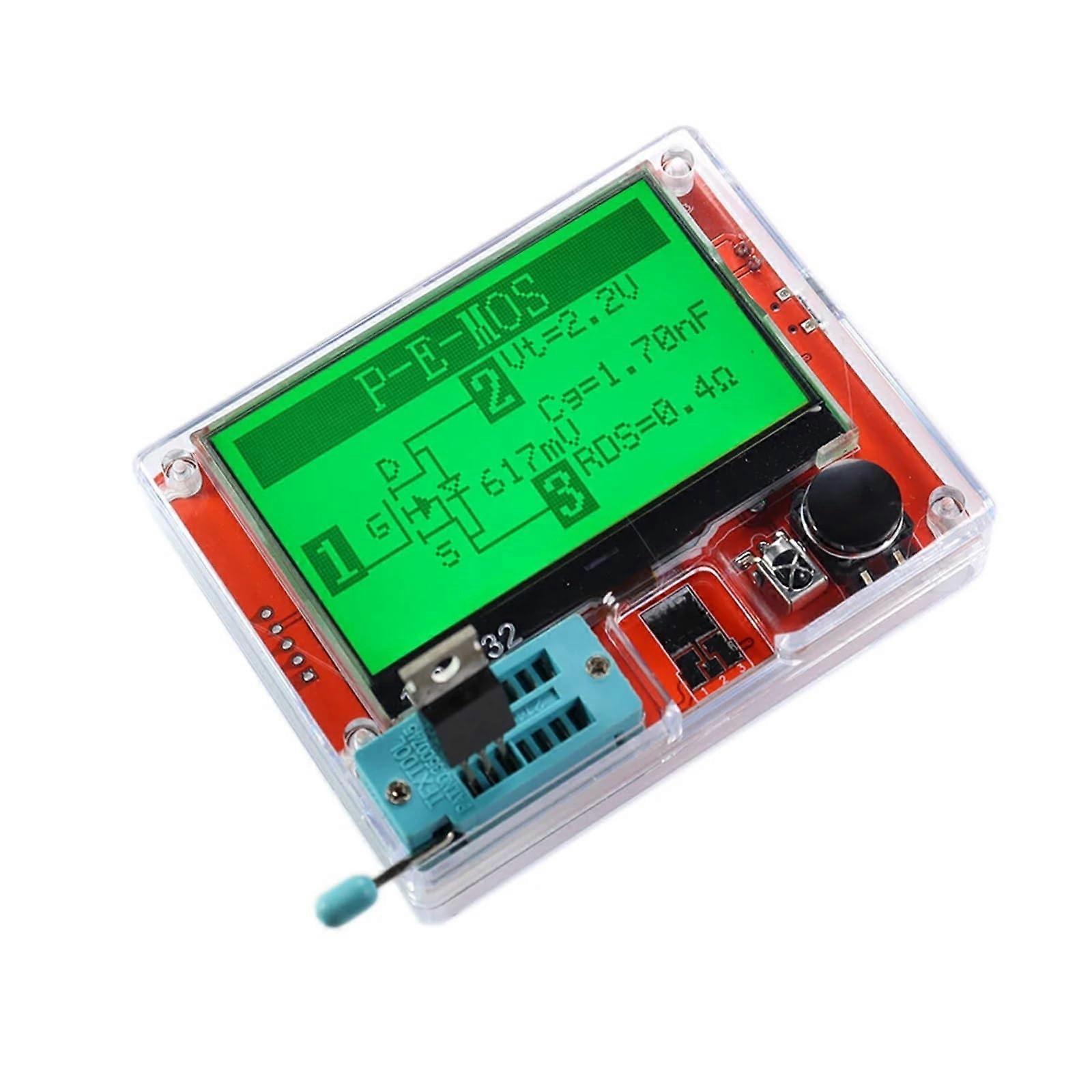 LCR Meters LCR-T10H Digital Multimeter Tester for Transistors Diodes Capacitors MOS PNP NPN with LCD Display