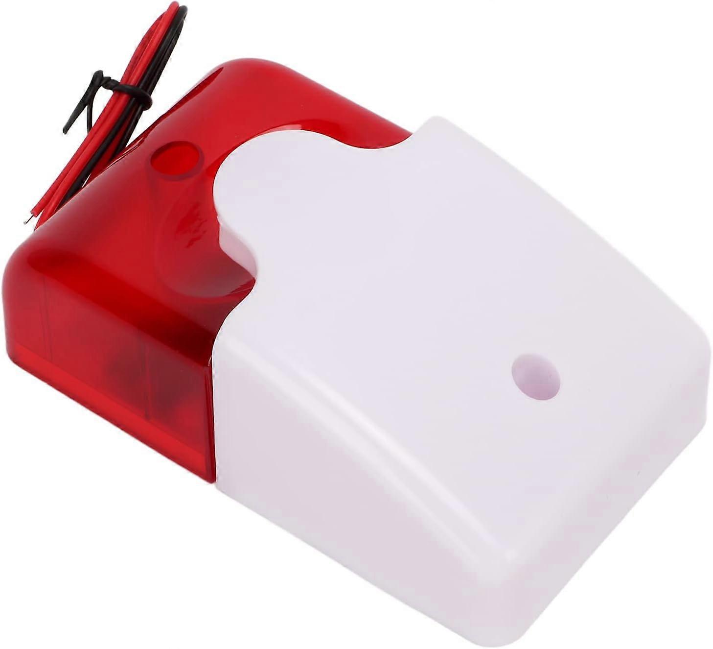 Compact Security Solution With High-Volume Alarm And Rapid Flashing Light