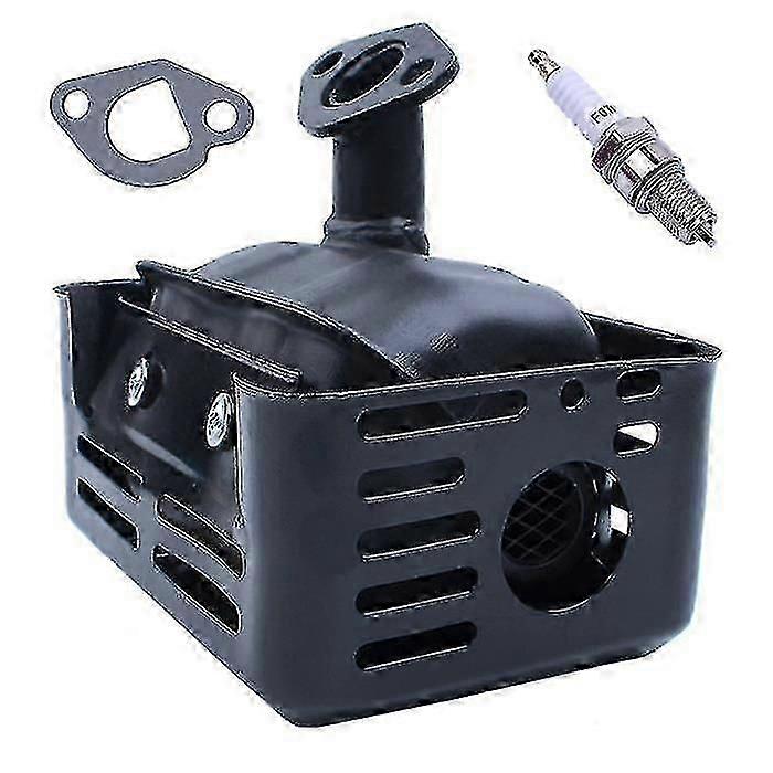 Adefol Exhaust System Compatible GX160 GX200 5.5-6.5HP Engine Muffler Pipe Replacement