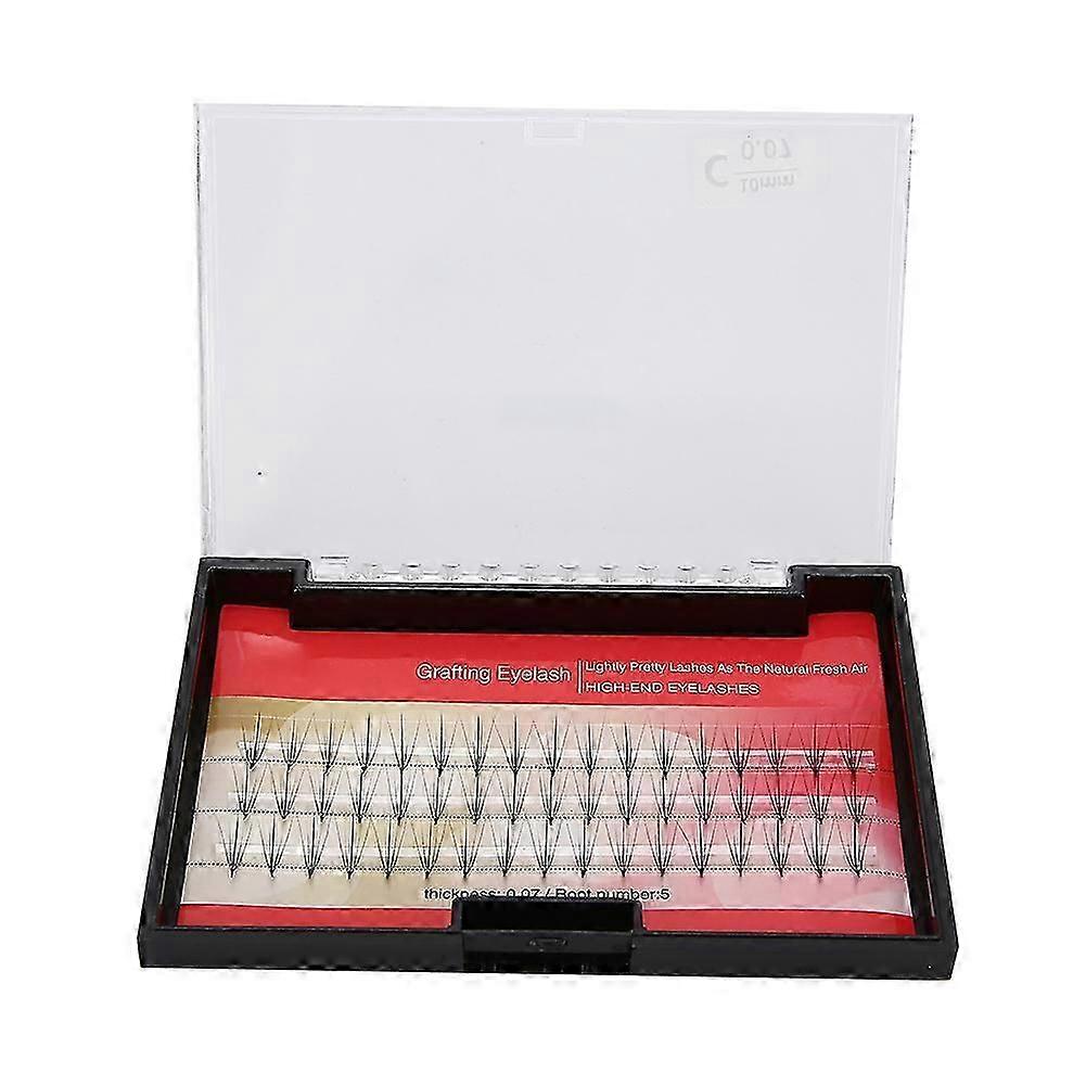Professional Soft Dense False Eyelashes Eyelash Extension Grafting False Lashes 0.07 C10mm