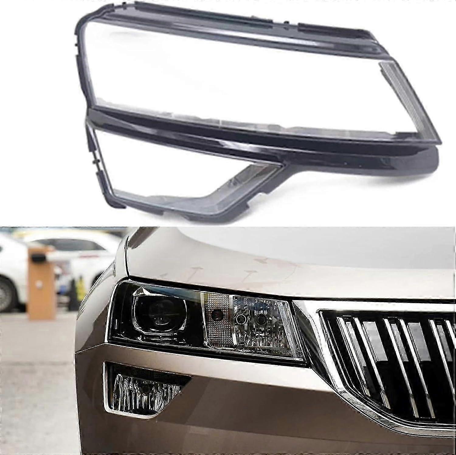 Headlamp Lens Shell For Skoda Karoq 2018-2022 Left Side Replacement