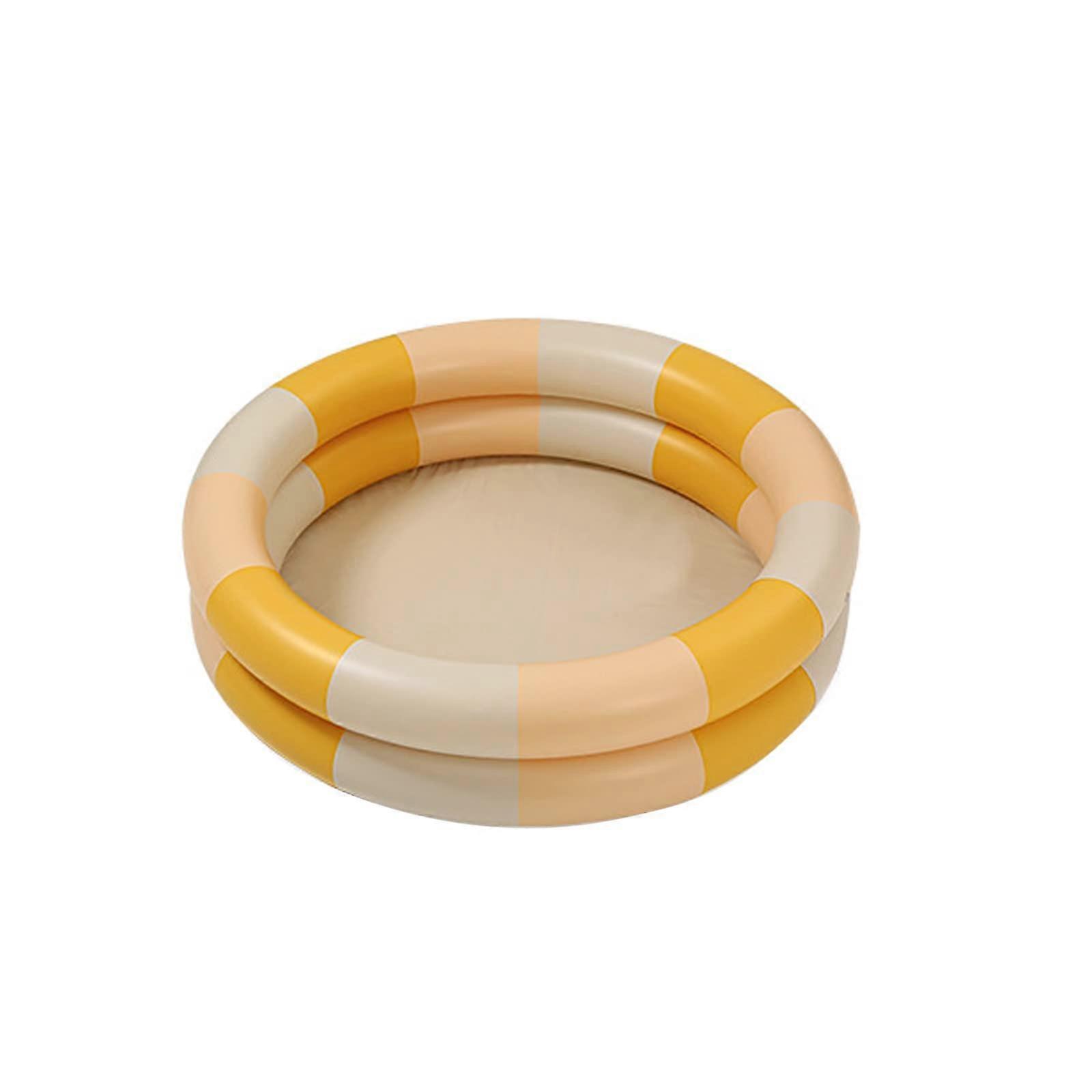 Inflatable Swimming Pool For Kids Round Portable Kiddie Pool, Small Size, Reusable Baby Pool, Indoor Use, For Boys