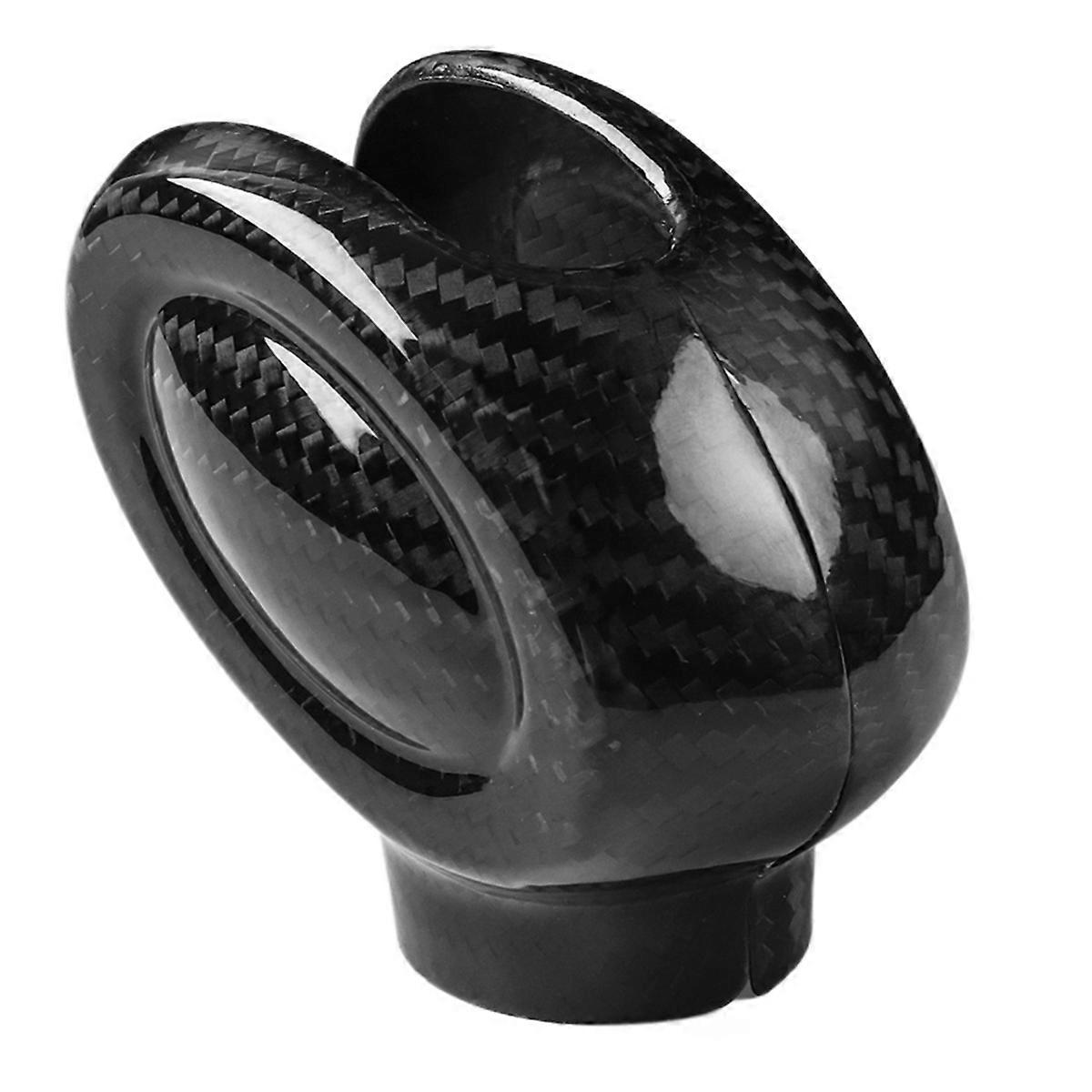 Car Real Carbon Fiber Shift Lever Cover Black