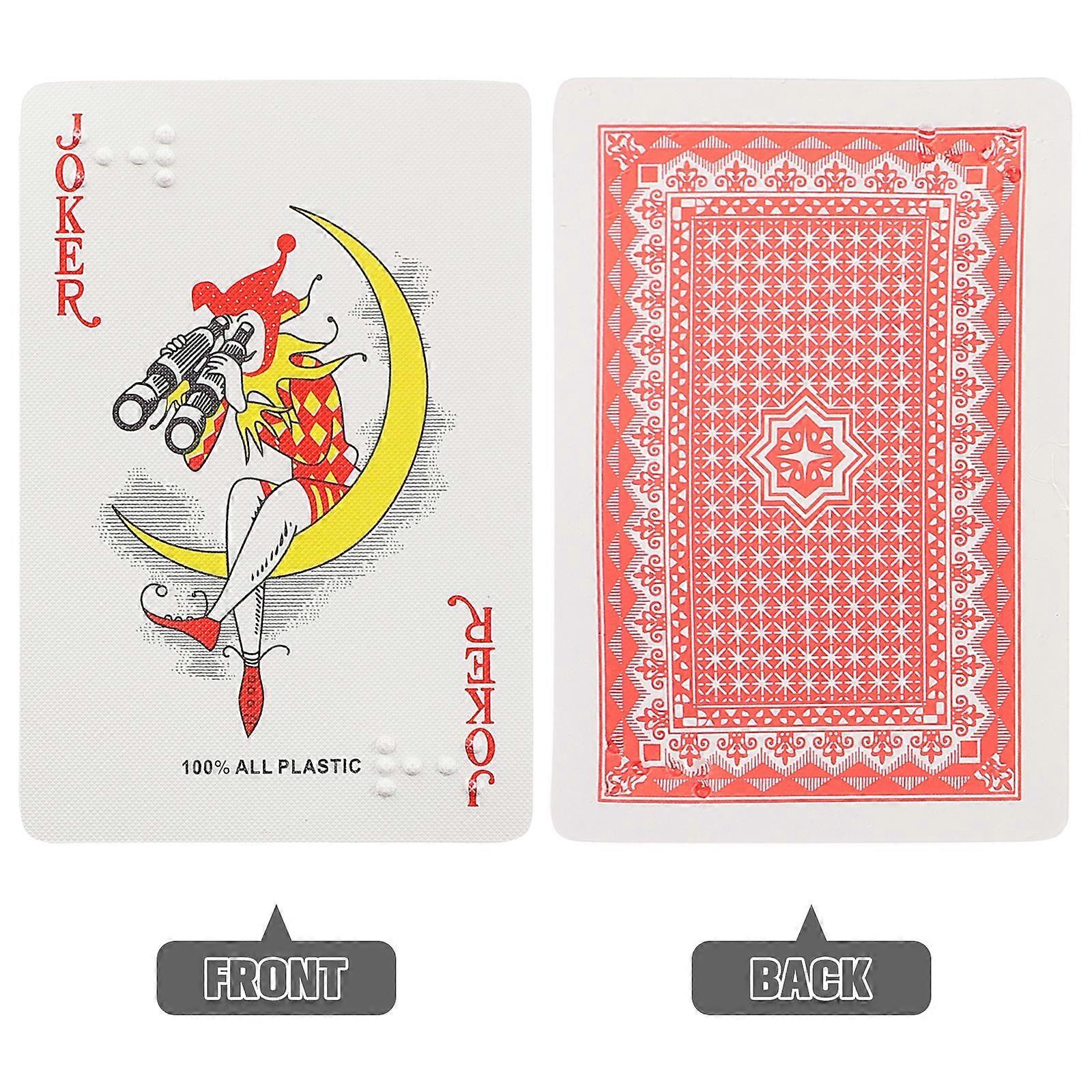 Braille Large Print Playing Cards Braille Playing Cards for The ...