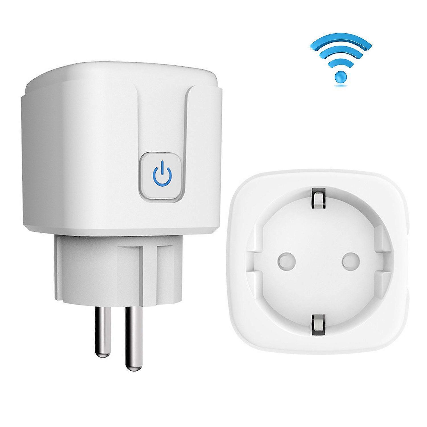 Socket outlet Smart socket outlet with app control WLAN socket outlet Smart plug 2 pieces