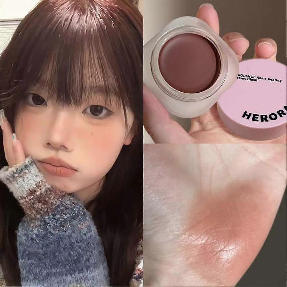 Fantasy Monochrome Powder Matte Natural Blush Cream Swelling Color Brighten