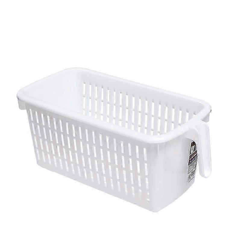 Kitchen Handle Plastic Storage Basket without Cover