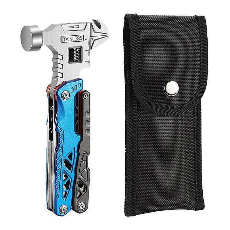 Multifunctional Round-Headed Hammer Folding Nail Hammer Pliers Emergency Vehicle-Mounted Combined I