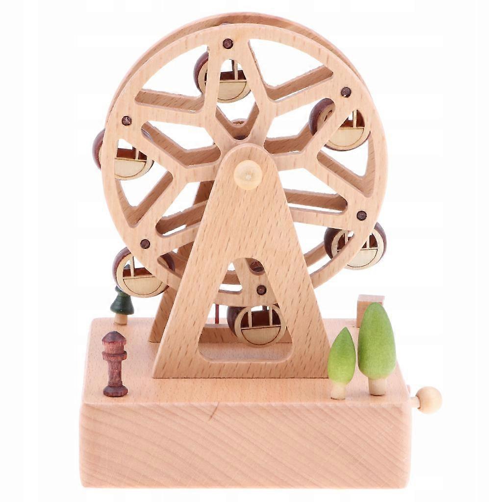 Creative Wooden Musical Ox Toy Ornament