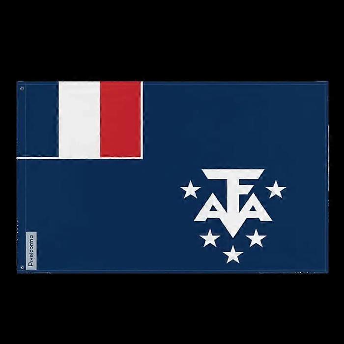 Official Flag of French Antarctica – 64 x 96 cm – Polyester – Metal eyelets – Durable