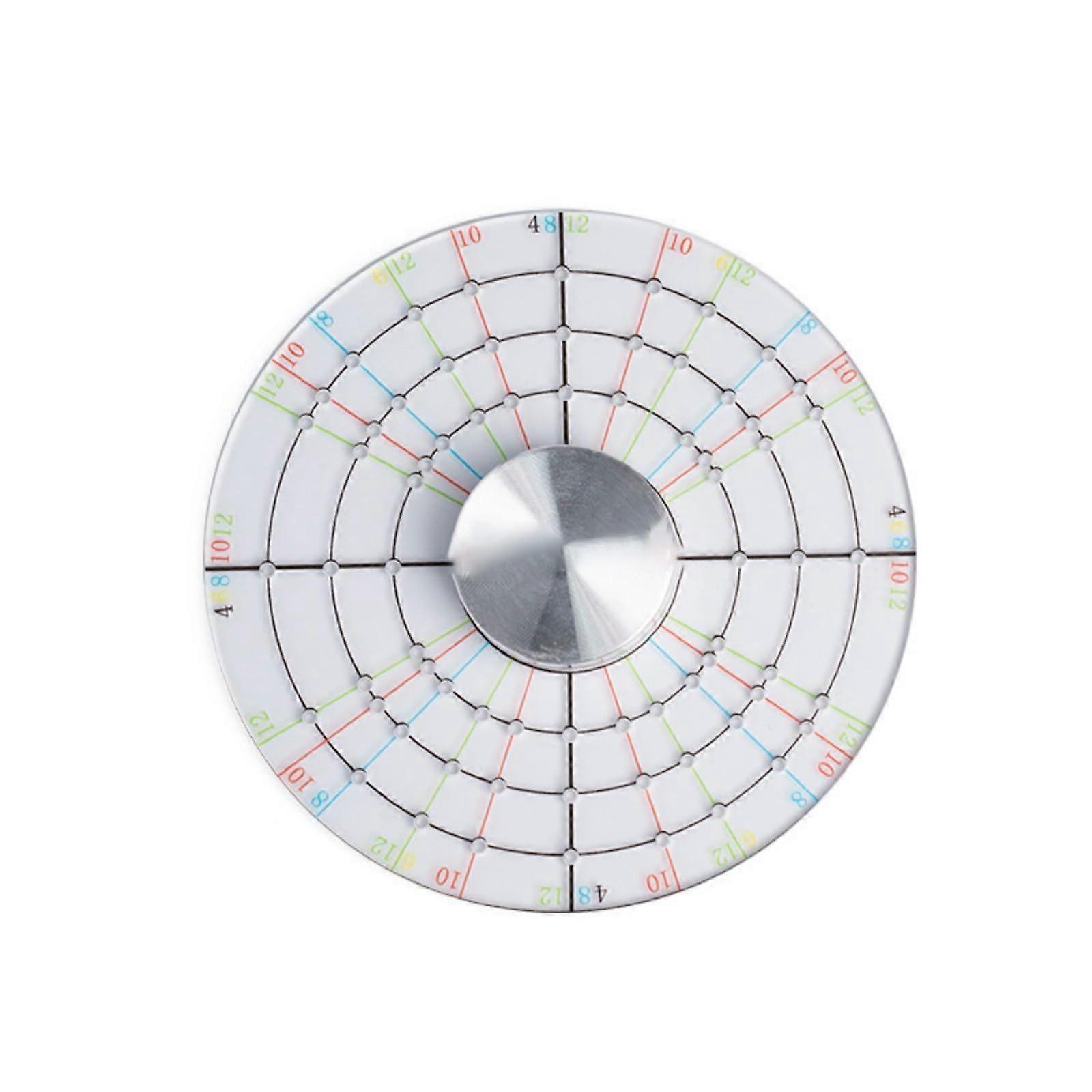 Circular Divider Pottery Supplies - Acrylic Ceramic Round Divider for Pottery Trimming and Modeling Crafts