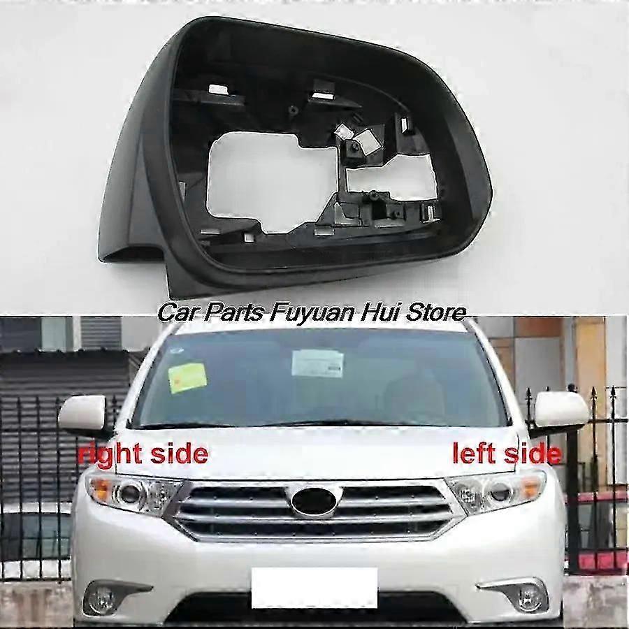 Applies to Suitable for Toyota Highlander 2009 2010 2011 2012 2013 2014 Car Accessories Rearview Mirror Frame Side Rear View Mirrors Cover Lid Shell