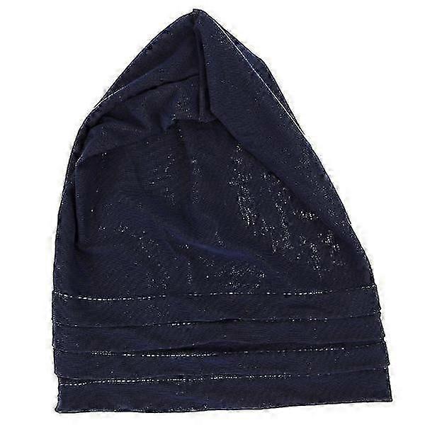 Cotton And Linen Sleeping Cap Sleeping Hat Elastic Nightcap Comfortable Bonnet Sleeping Hat