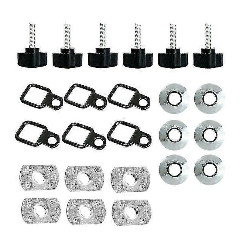 Jeep Wrangler Hardtop Quick Release Thumb Screw Kit for CJ YJ TJ JK JKU Models