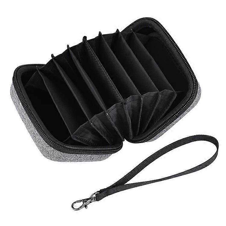 SENXIA FP-01 Camera Filter Bag 8-Slot Lens Filter Carry Case Compatible For ND UV CPL Filter