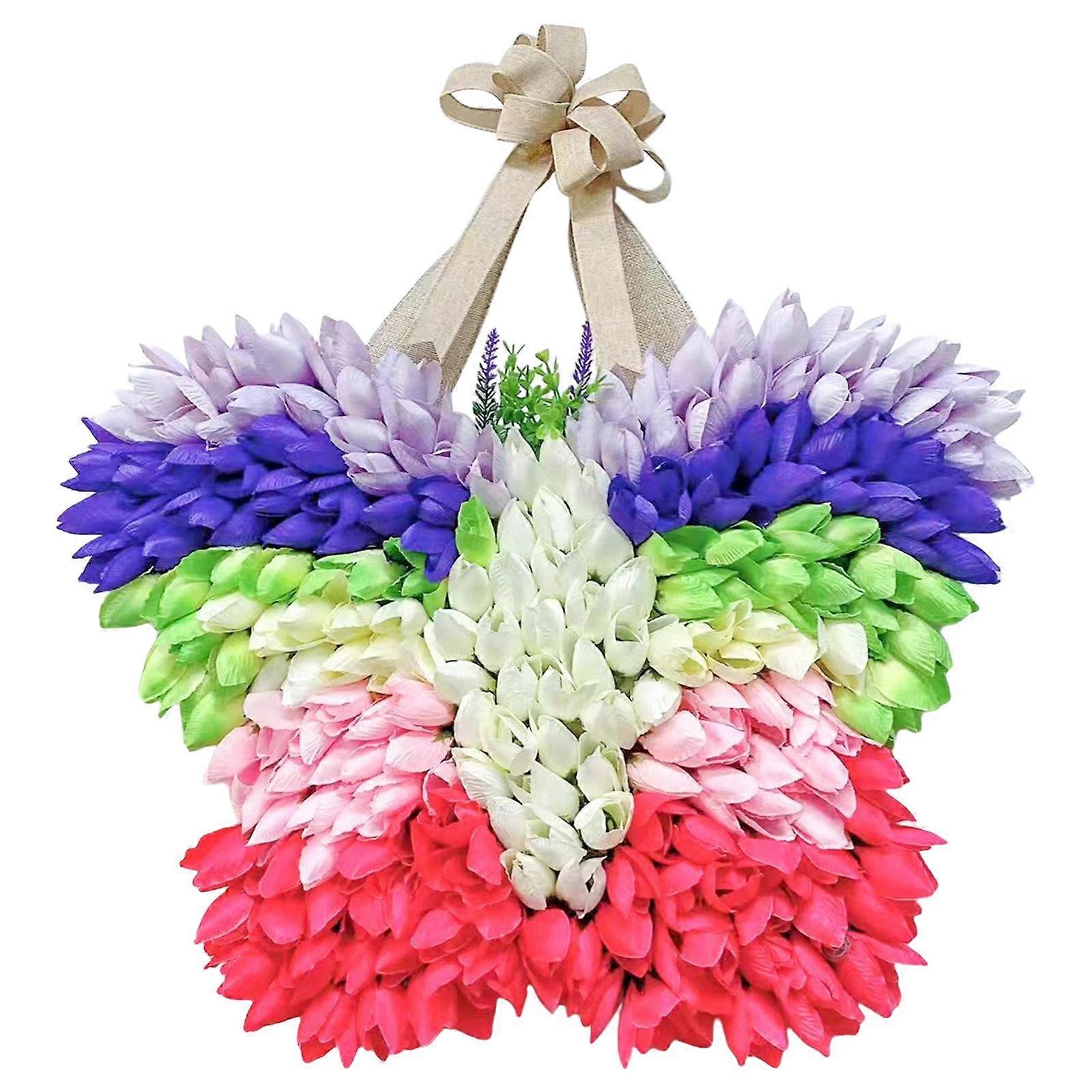 Wreath Flower Garland Front decorationation