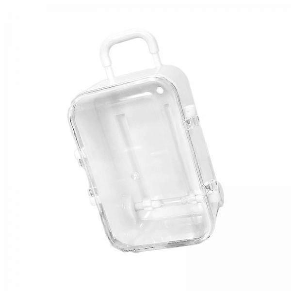 6xmini Suitcases Box Miniature Tiny Jewelry Storage Case Accessory Gift Box