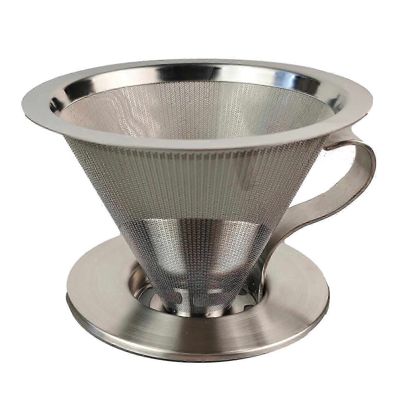 Hand drip coffee maker coffee machine accessories metal espresso tool coffee filter cup professional p