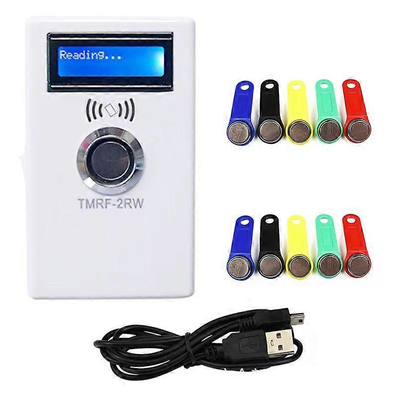 TMRF-2RW IButton Programmer DS1990A Duplicator Cloner Copier 125Khz RFID Reader Writer RW1990 Key T5577 RFID -HK603