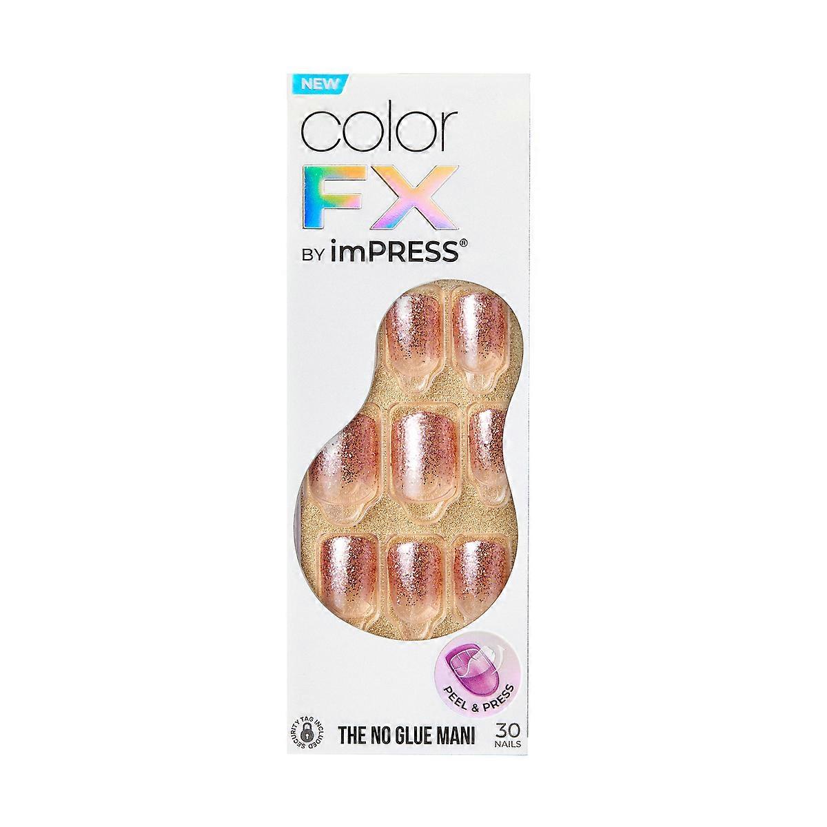 Kiss Products Impress Color Fx Fake Nails - Dimension - 33ct