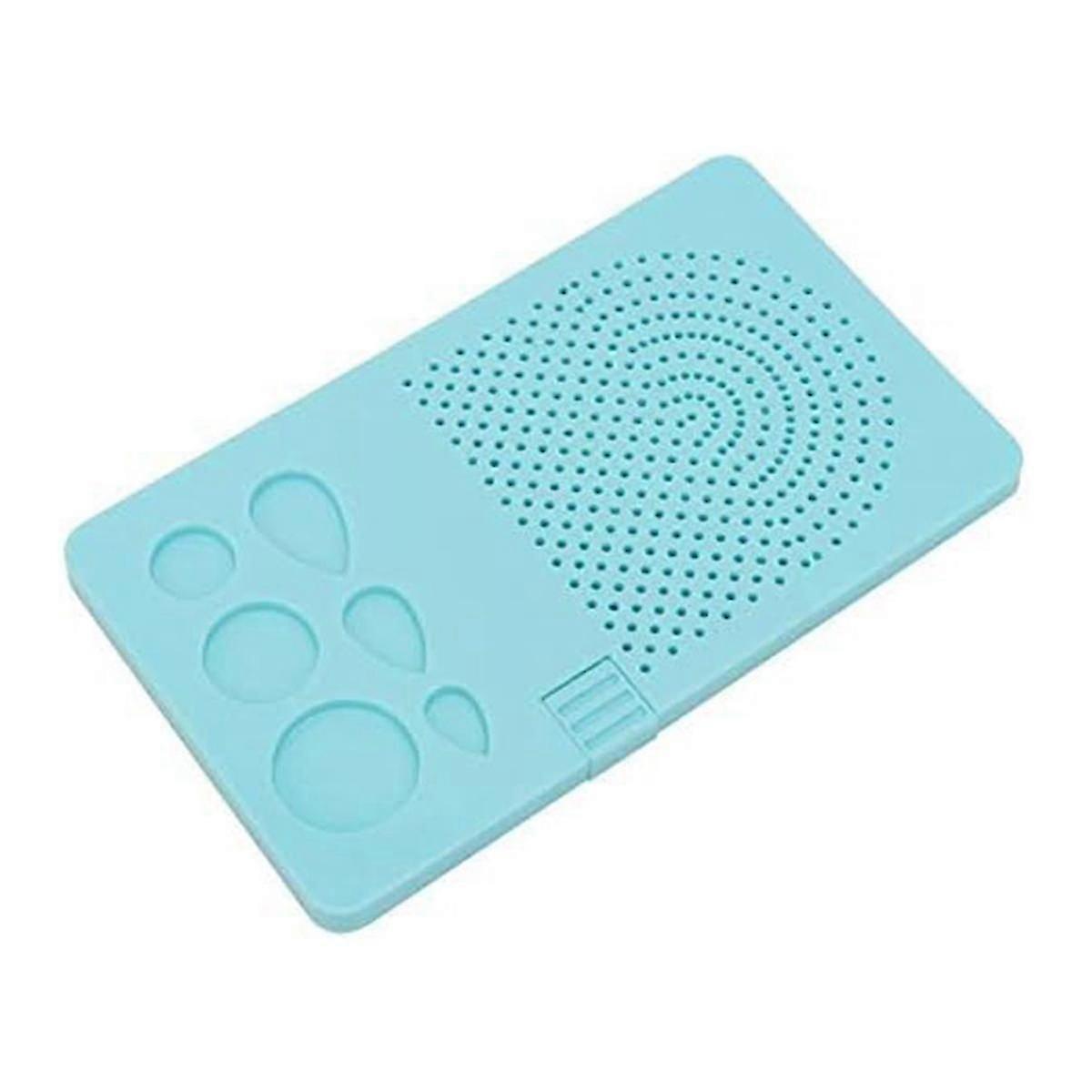 Guide Quilling Board Portable Quilling Knitting Board Paper Grid Guide Winding Disc with Pins Storage Box Blue