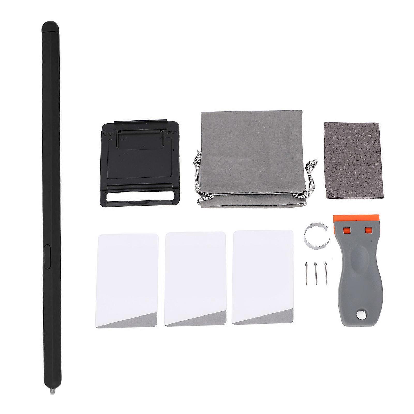 Phone Stylus 4096 Level Pressure Sensitivity Replacement Stylus Pen with 3 Nibs for Galaxy Z Fold 5 Black