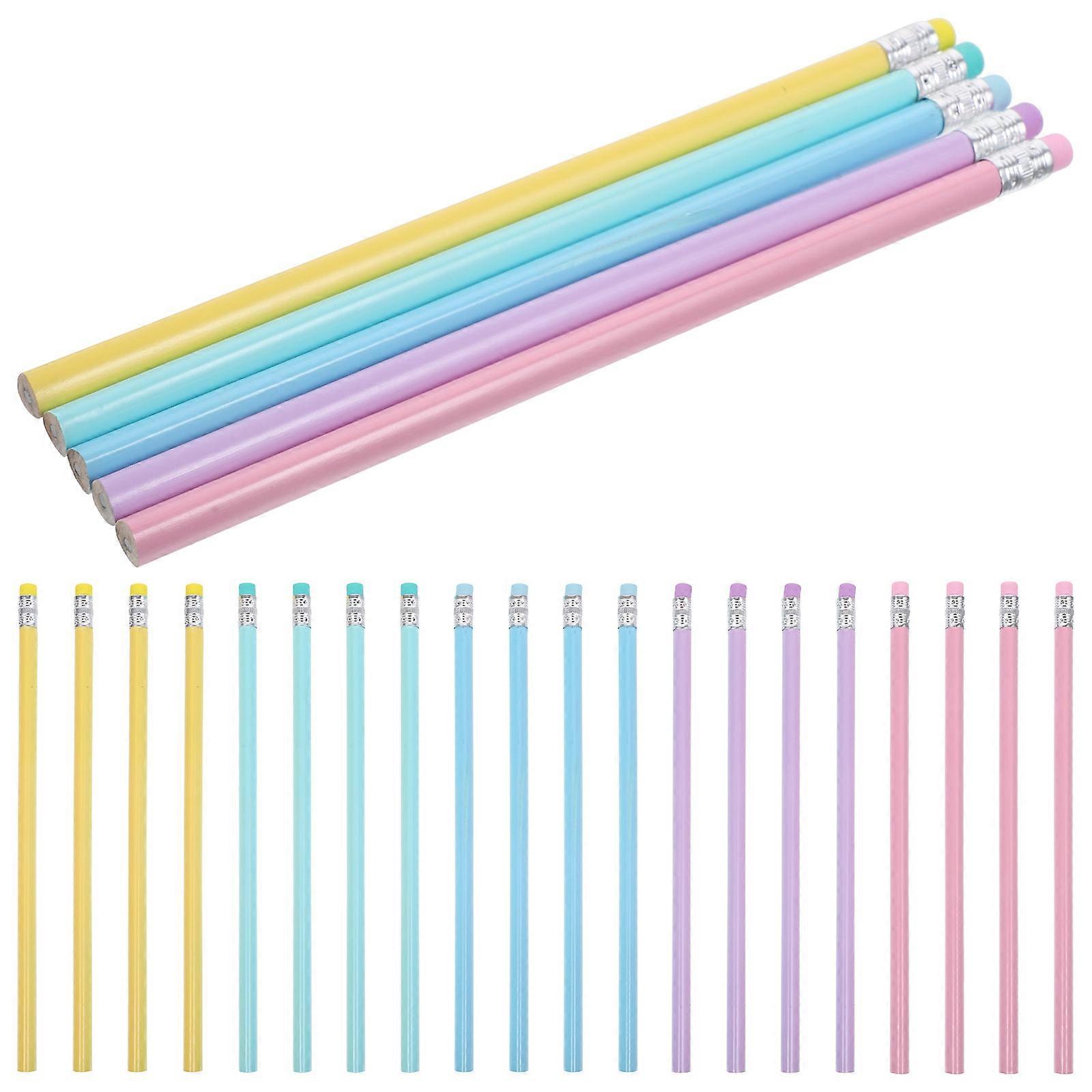 Sketch Pencils and Erasers, Construction, Excellent for Art and Writing Tasks