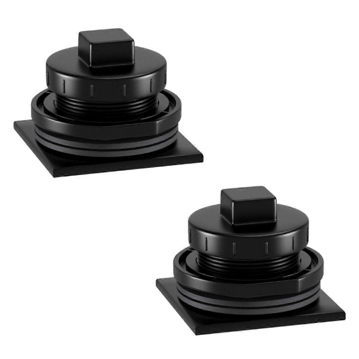 2 יחידות תקע ניקוז טנק מלאי עבור 100 מיכלי מלאי 150 ליטר, תקע טנק מלאי למיכל מלאי